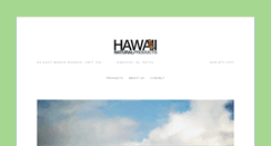Desktop Screenshot of hawaiinaturalproducts.com